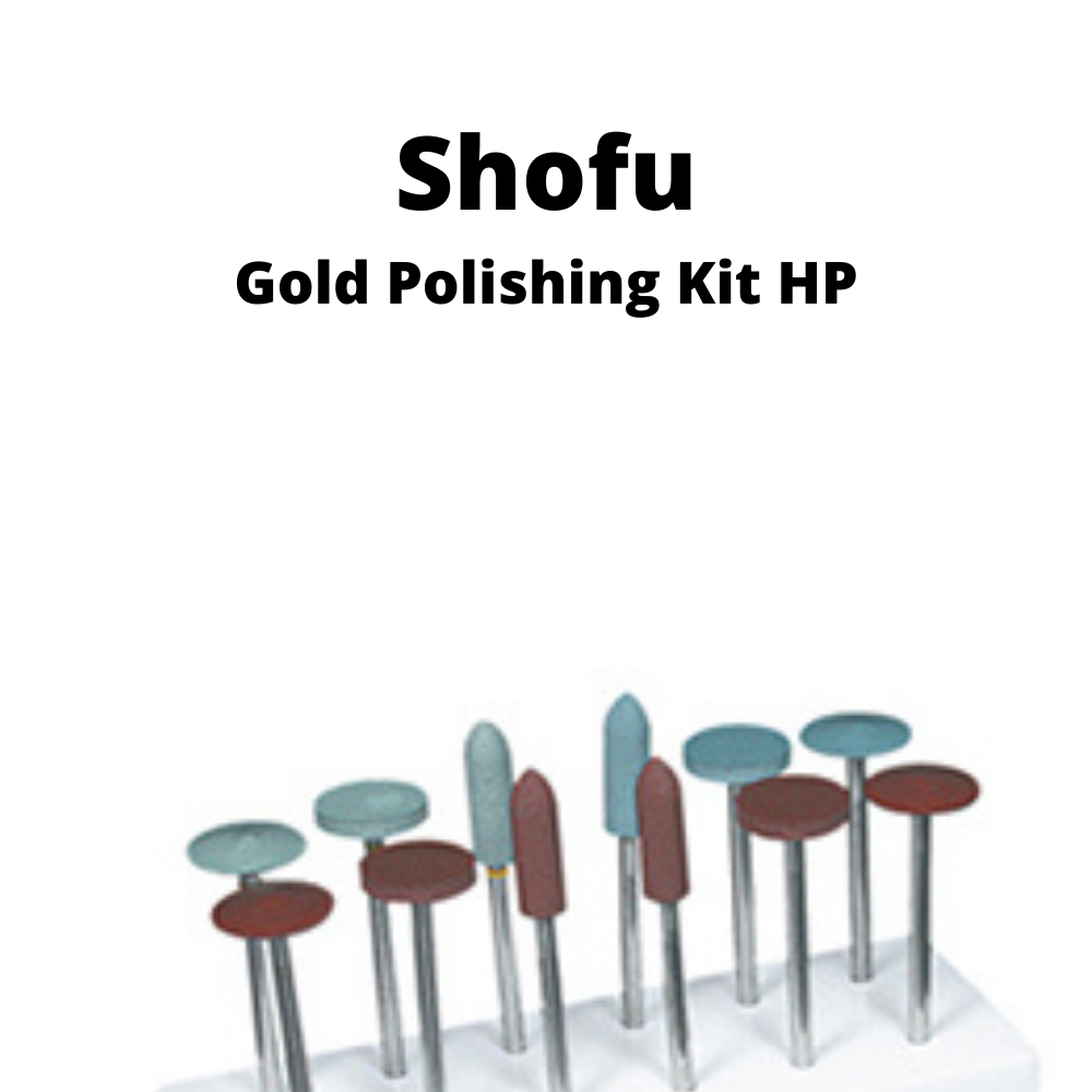 Gold Polishing Kit, Shofu, Prestige Dental Products