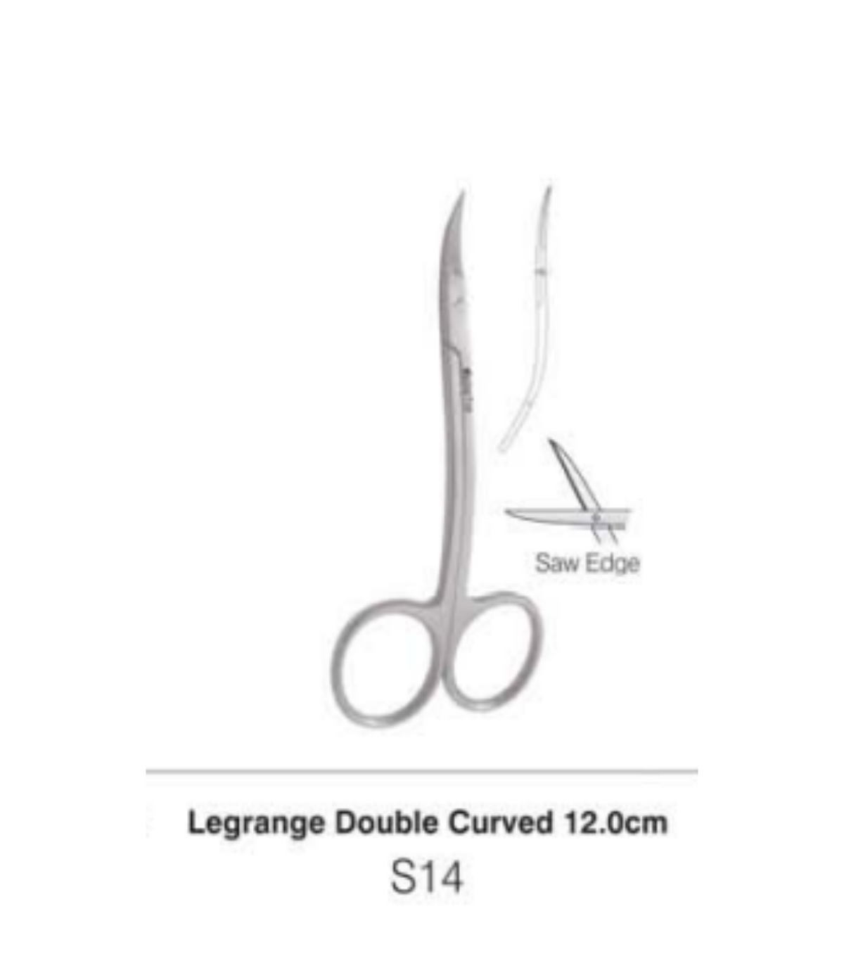 Double Curved Scissors