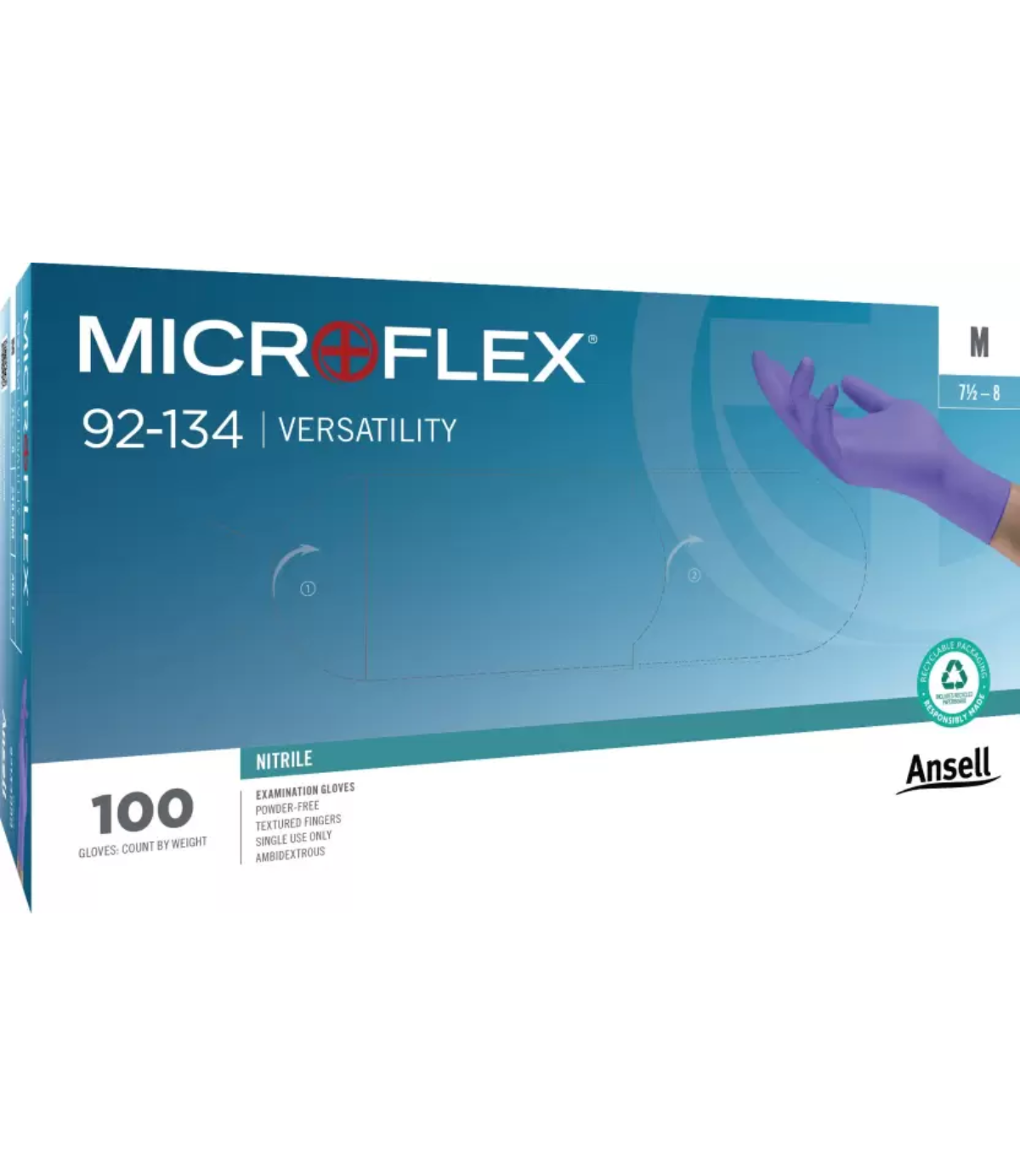 Ansell Microflex Nitrile Gloves - Dental Genie